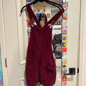 Topshop Petite Overall Dress